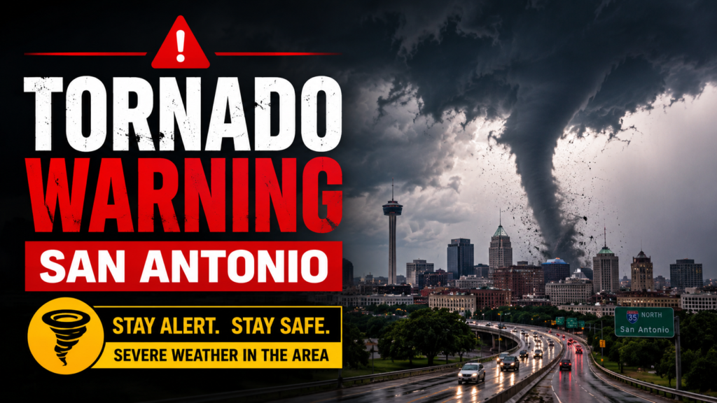 Tornado Warning San Antonio (2026 Guide) Safety Tips, Alerts, and Emergency Preparation tornado warning san antonio