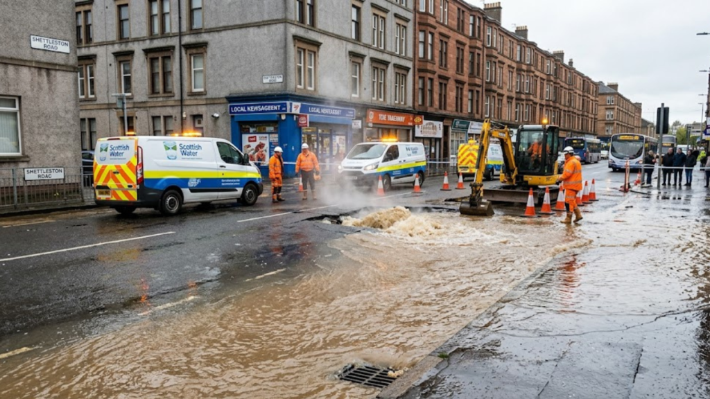 Glasgow Water Main Break Shettleston Road: 2026 Complete Guide to Causes, Impact, and Repairs glasgow water main break shettleston road