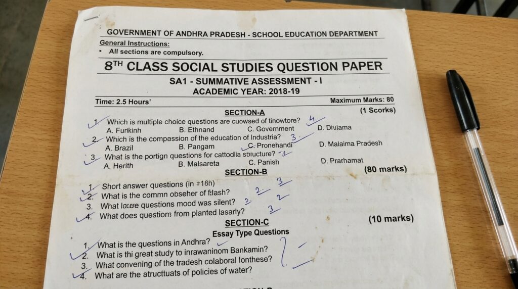 8th Class Social Question Paper 2018 SA1 Government Complete Guide & Exam Preparation Tips (2026) 8th class social question paper 2018 sa1 government