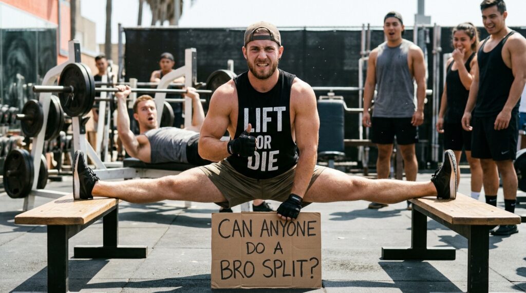 Can Anyone Do a Bro Split and Build Muscle Effectively? can anyone do a bro split