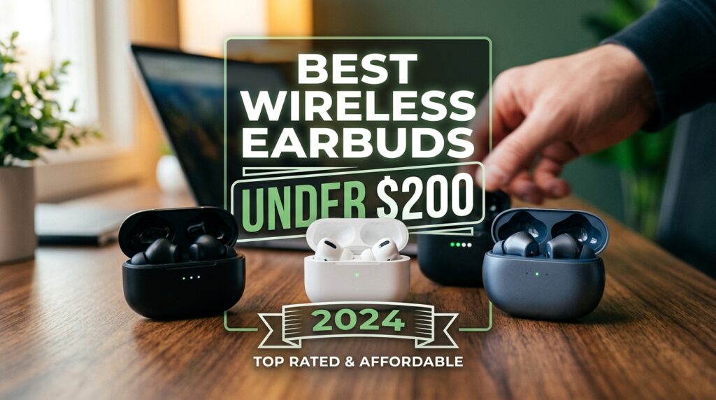 Best Wireless Earbuds Under 200 Dollars 2024